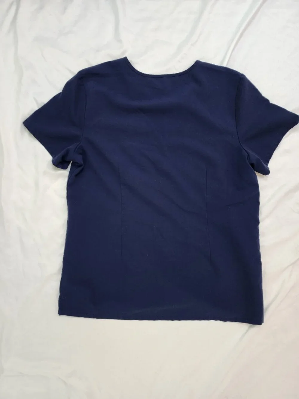 FIGS Navy Scrub Set Medium Catarina Top Livingston Straight Leg Pants